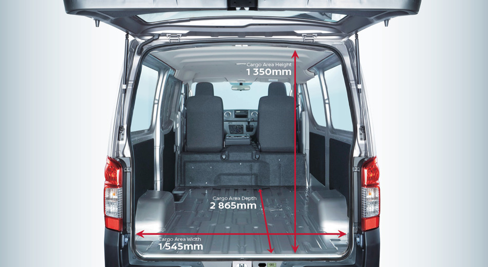 Urvan large load capacity