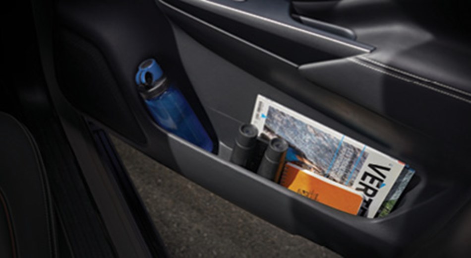 LARGE DOOR POCKETS ACCESS-Vehicle Feature Image